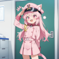 軍服姿のねこちゃん 9枚目
