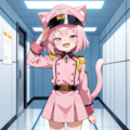 軍服姿のねこちゃん 7枚目