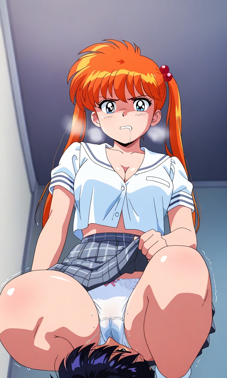 顔面騎乗