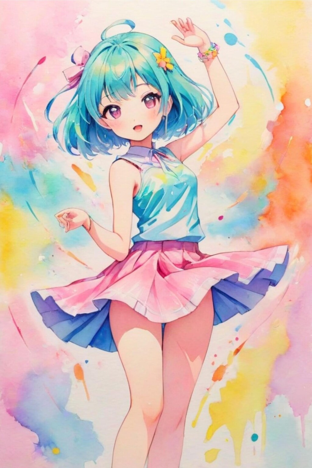 踊るパステルちゃん