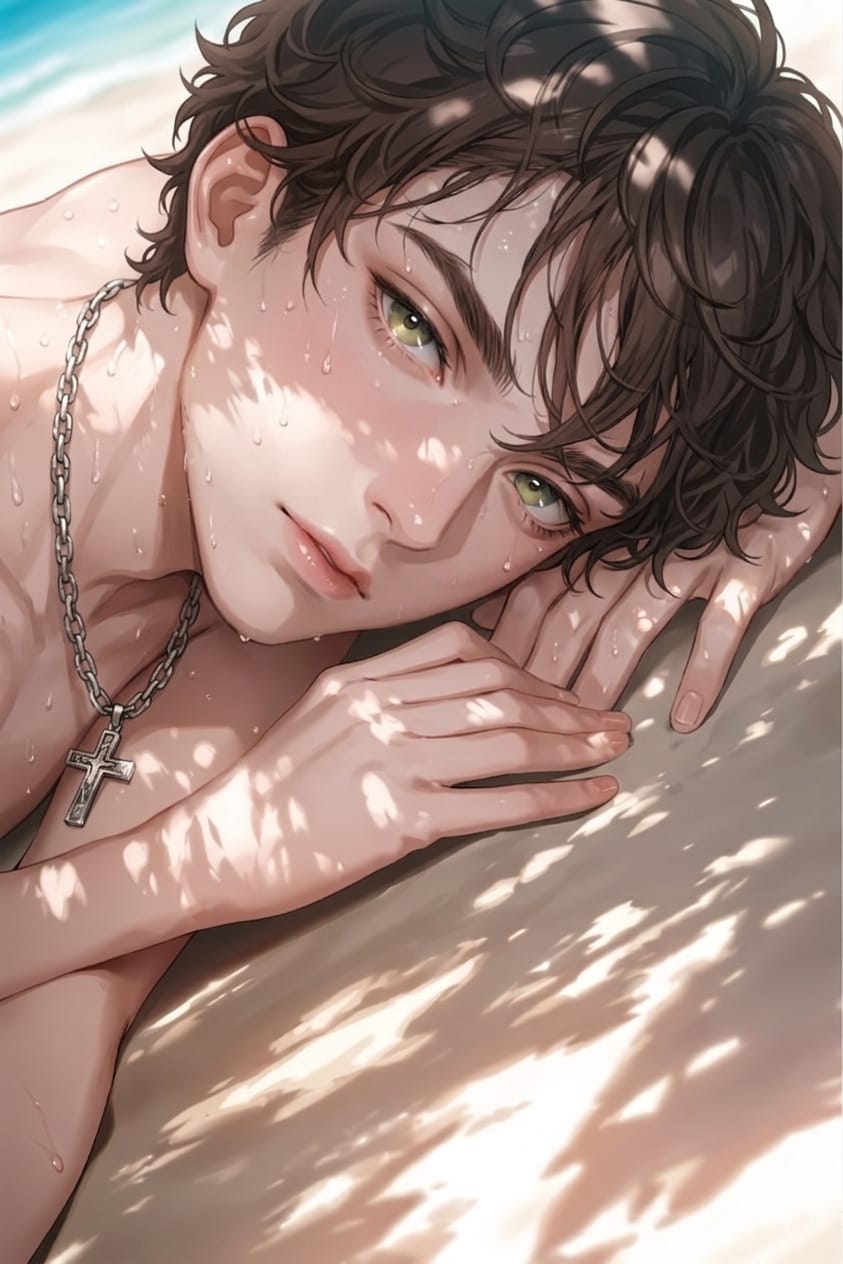 先程の画像をGeminiに男性にしてもらった