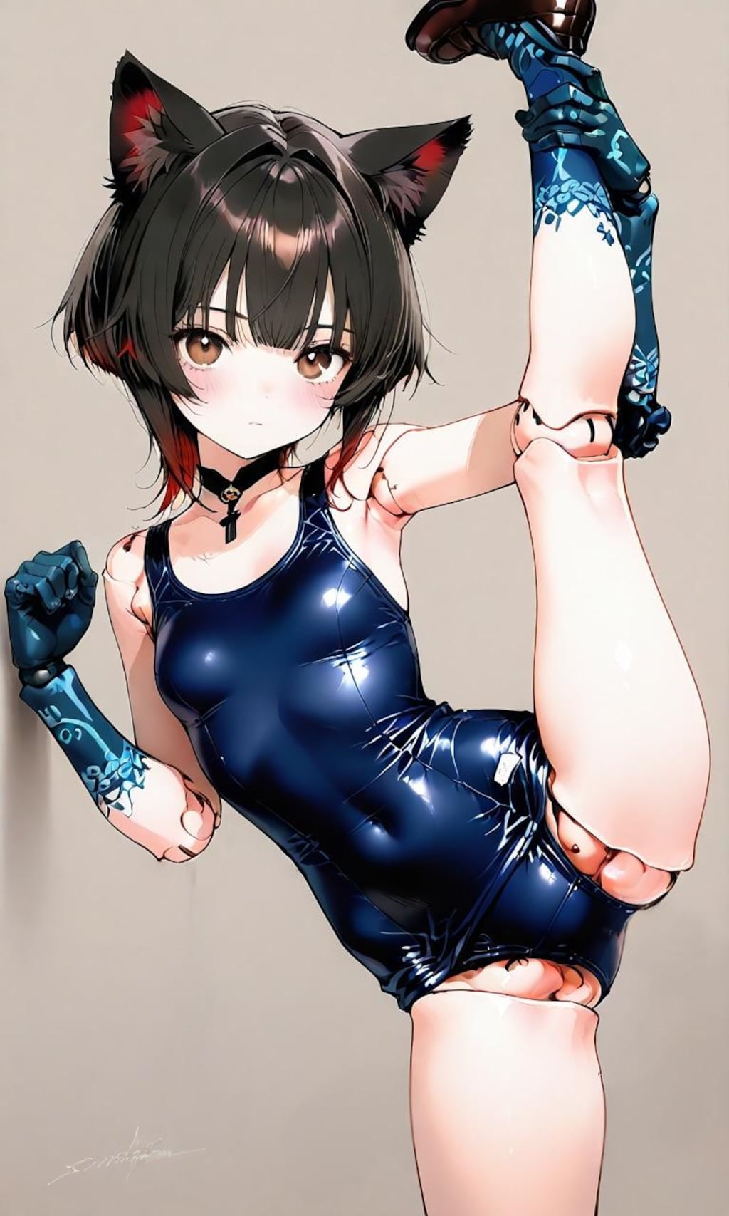 猫耳ミミちゃん（全身義体少女）