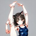 猫耳ミミちゃん（全身義体少女） 2枚目
