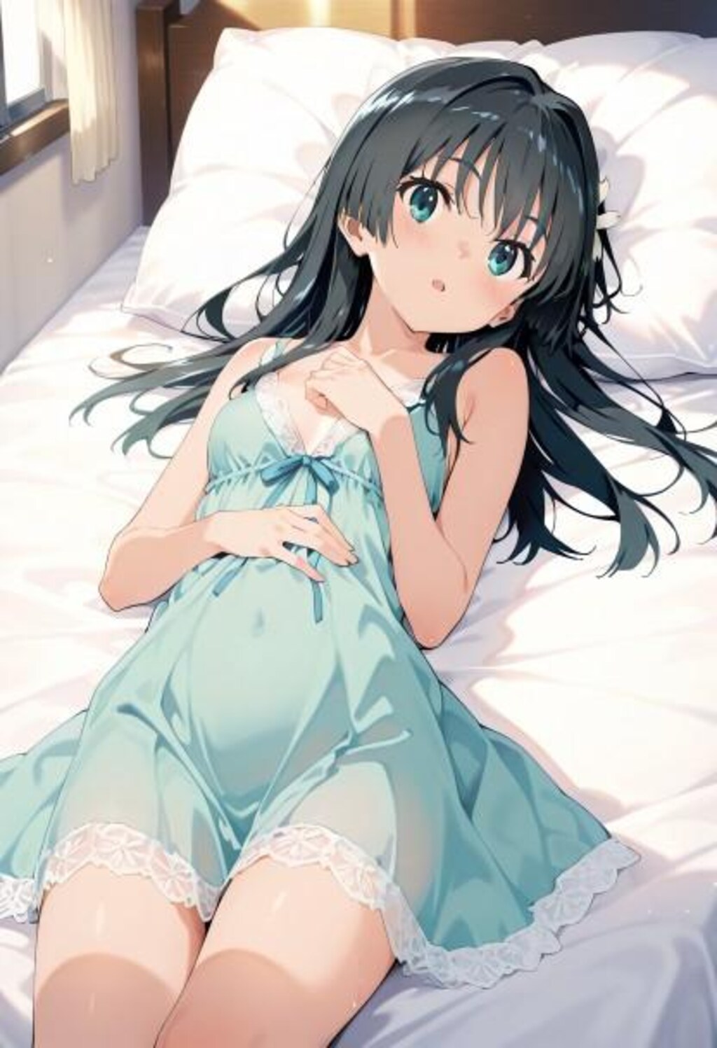 イタズラしたくなる黒髪娘（佐天さん）