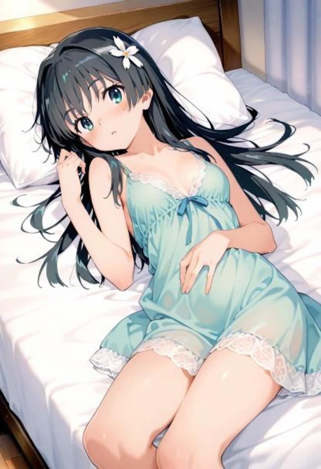 イタズラしたくなる黒髪娘（佐天さん）