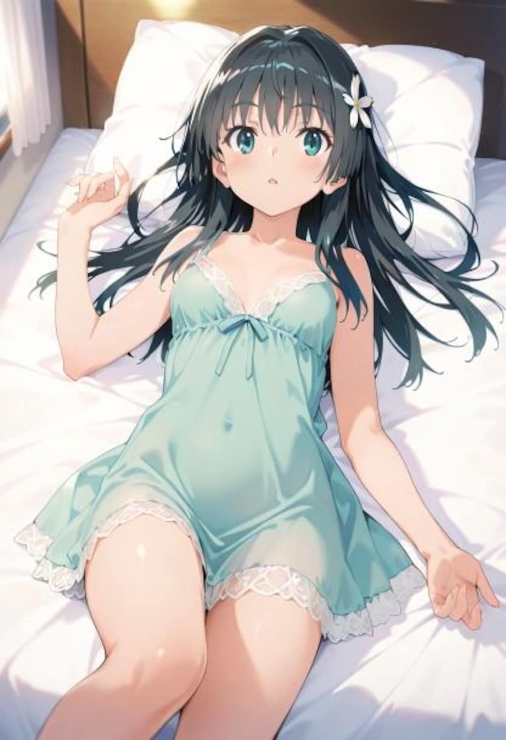 イタズラしたくなる黒髪娘（佐天さん）