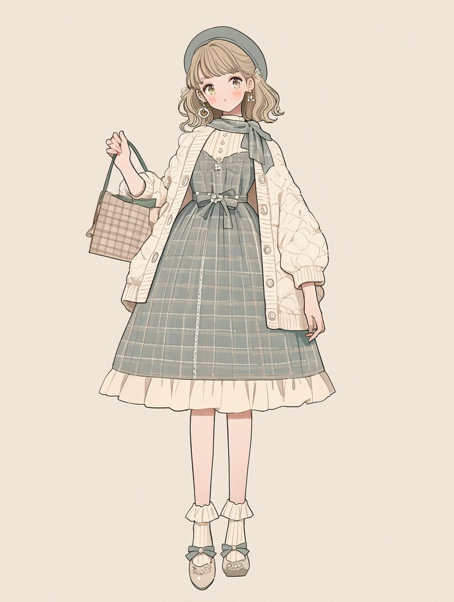 可愛い系コーデを考えてみた。
