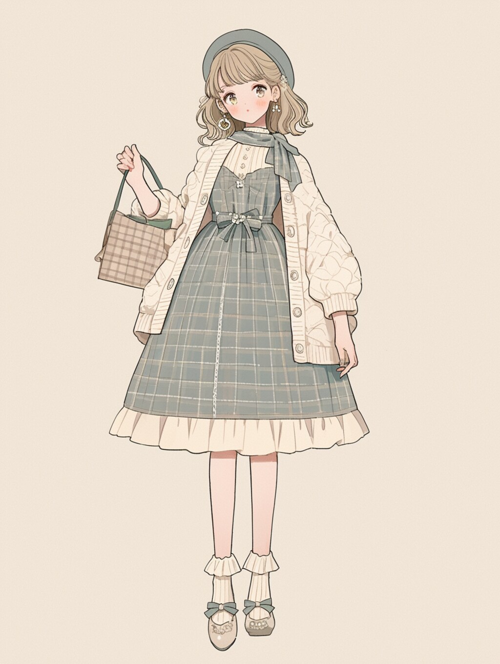 可愛い系コーデを考えてみた。