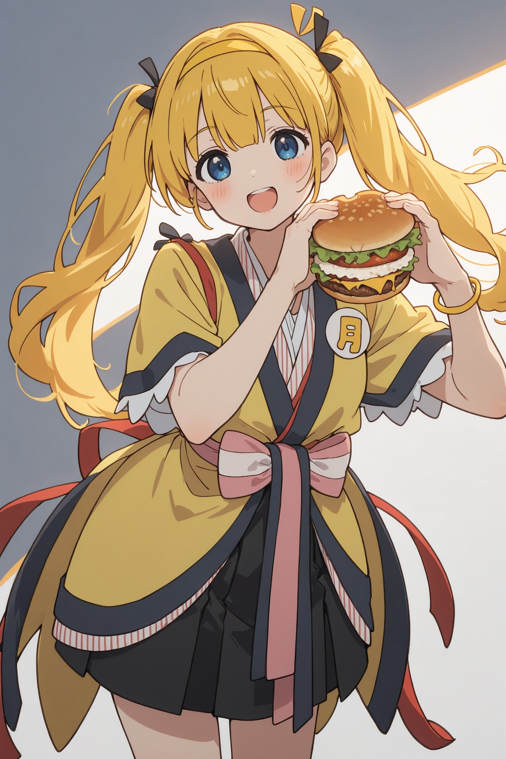 いまだけ月見食べ美桜ちゃん