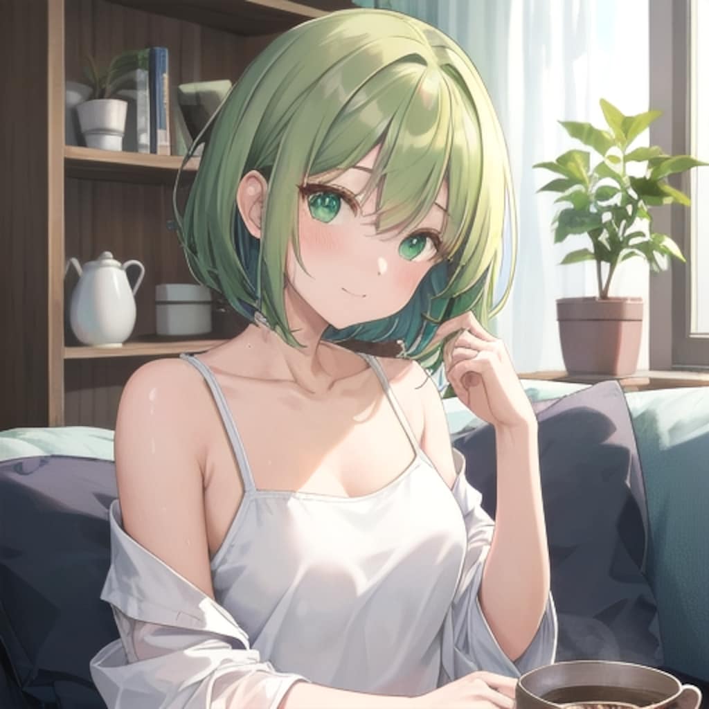 芽生ちゃん020「ね、眠いぃ⋯」