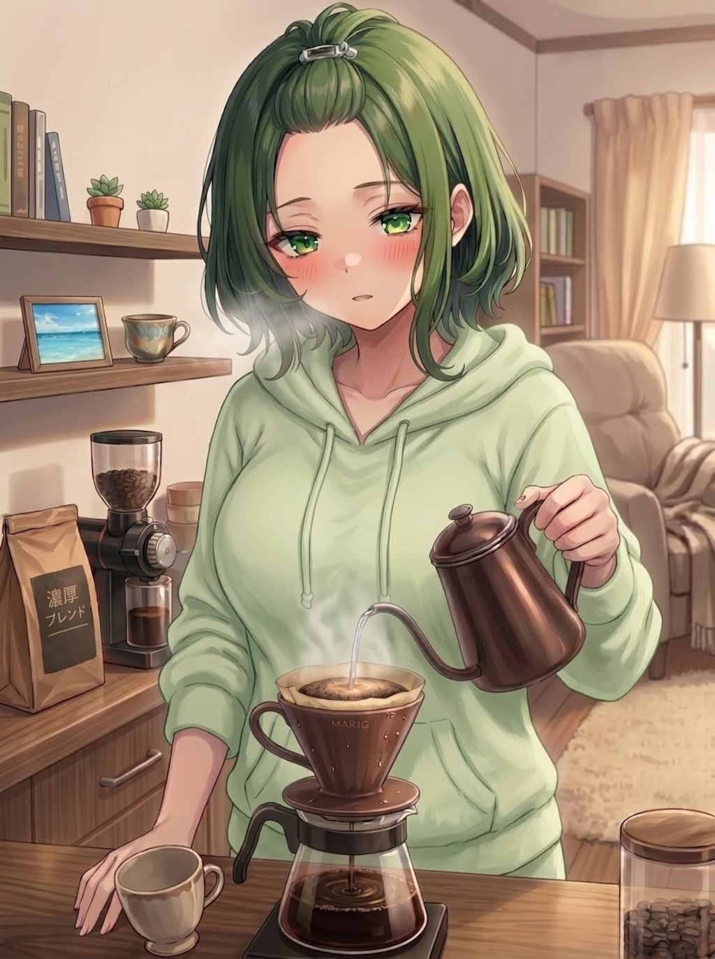 芽生ちゃん020「ね、眠いぃ⋯」