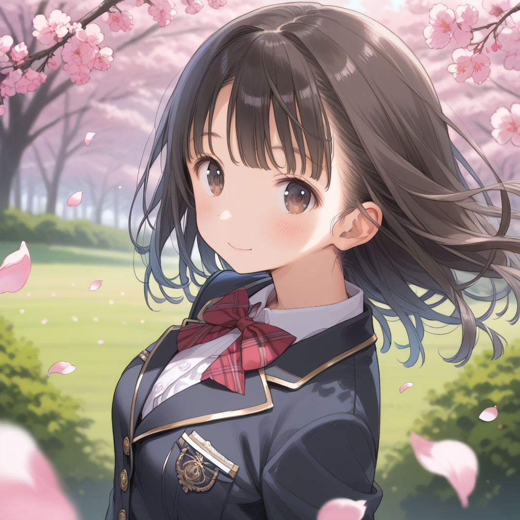 桜とJK | の人気AIイラスト・グラビア