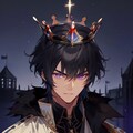 王冠をかぶった、黒髪短髪男性★その6(11枚) 8枚目