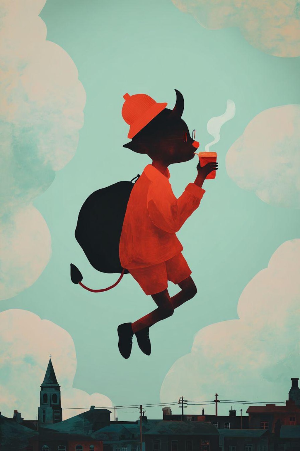 旅の途中の妖怪たち