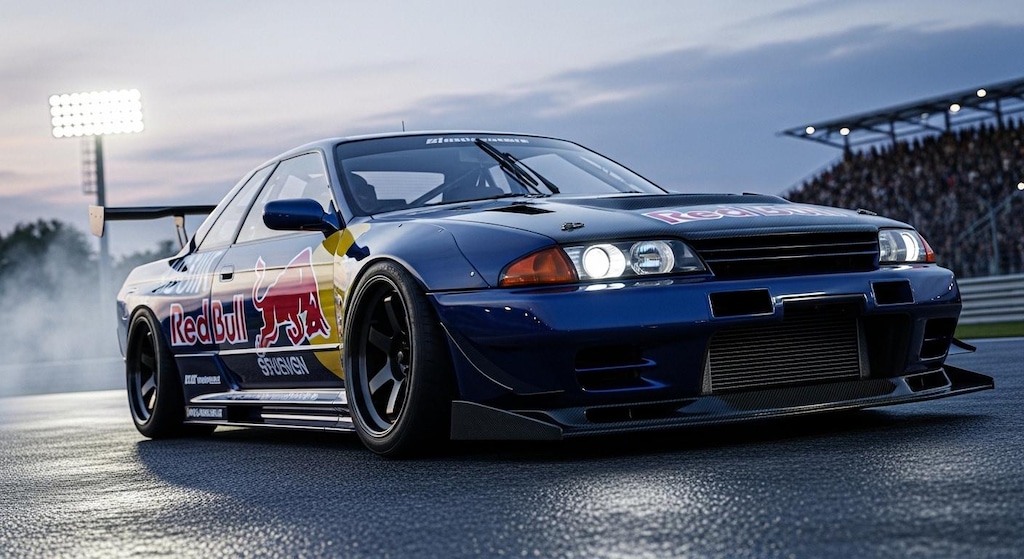 レッドブルR32GT-Rレーシングカー