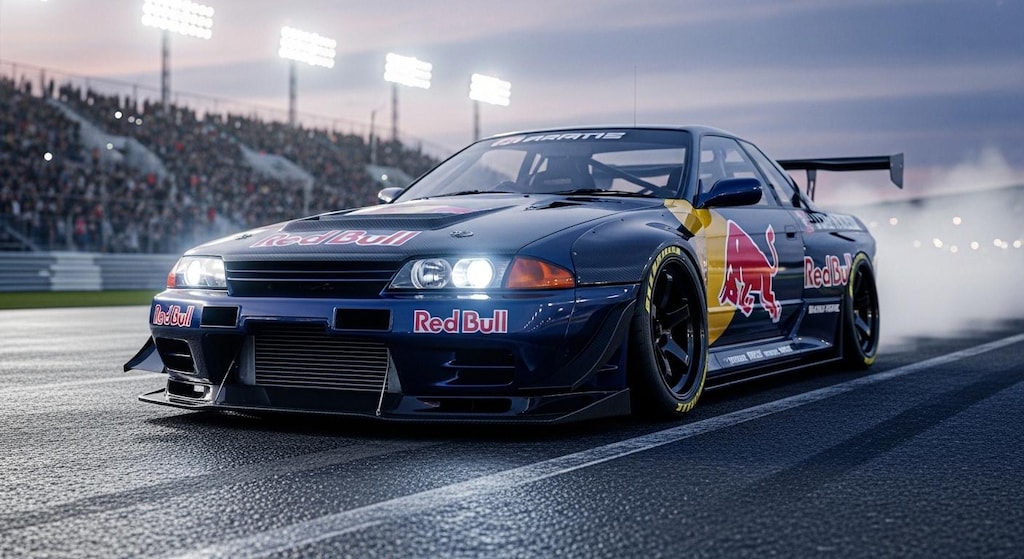 レッドブルR32GT-Rレーシングカー