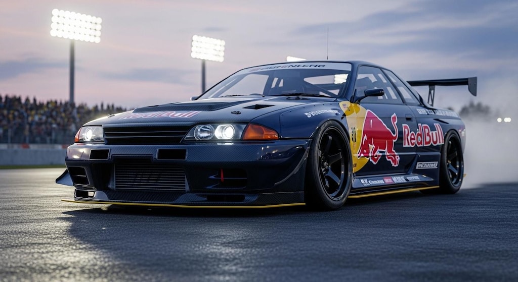 レッドブルR32GT-Rレーシングカー