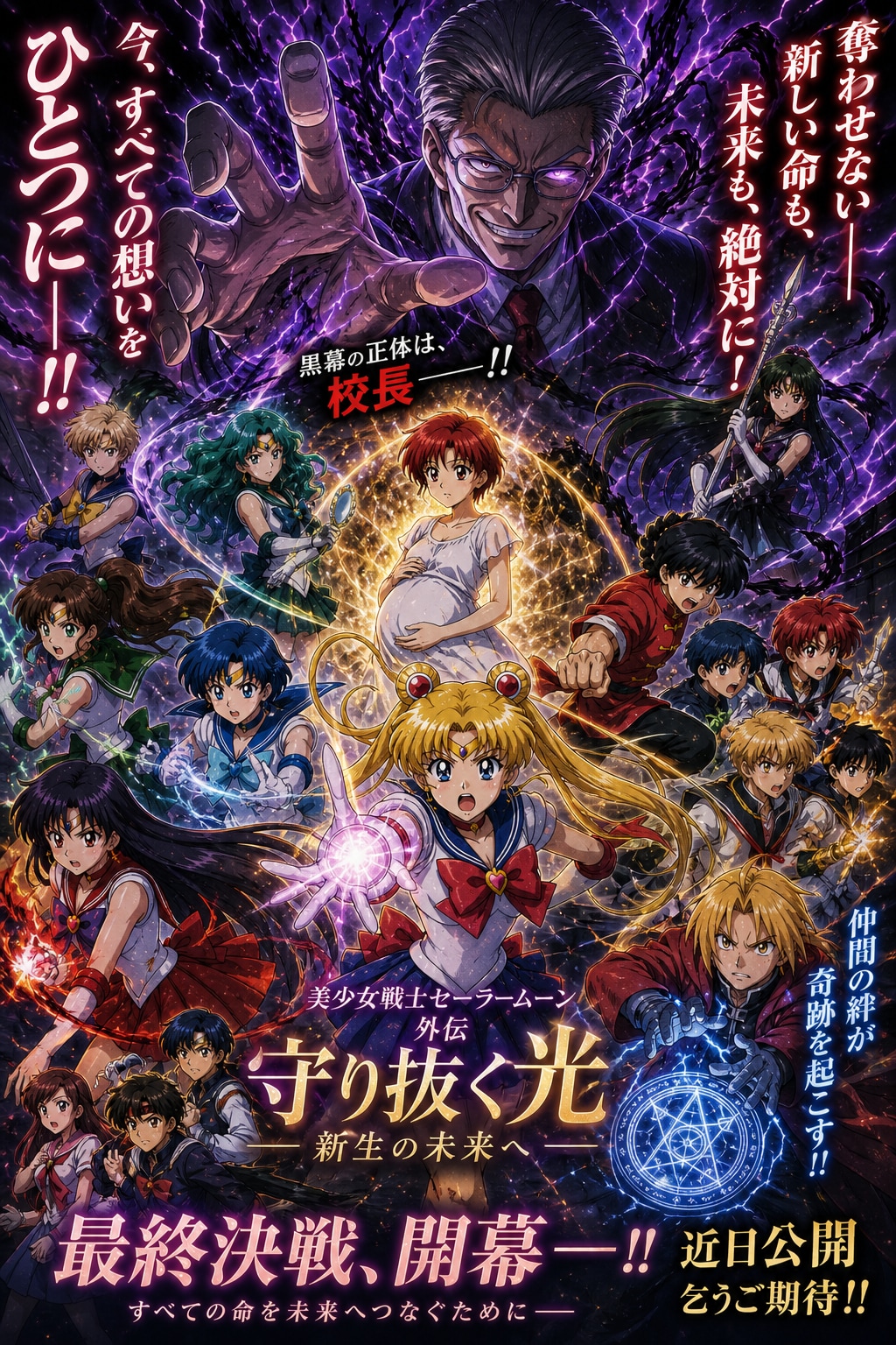 麗馬と良冥！2期最終回番宣ポスター