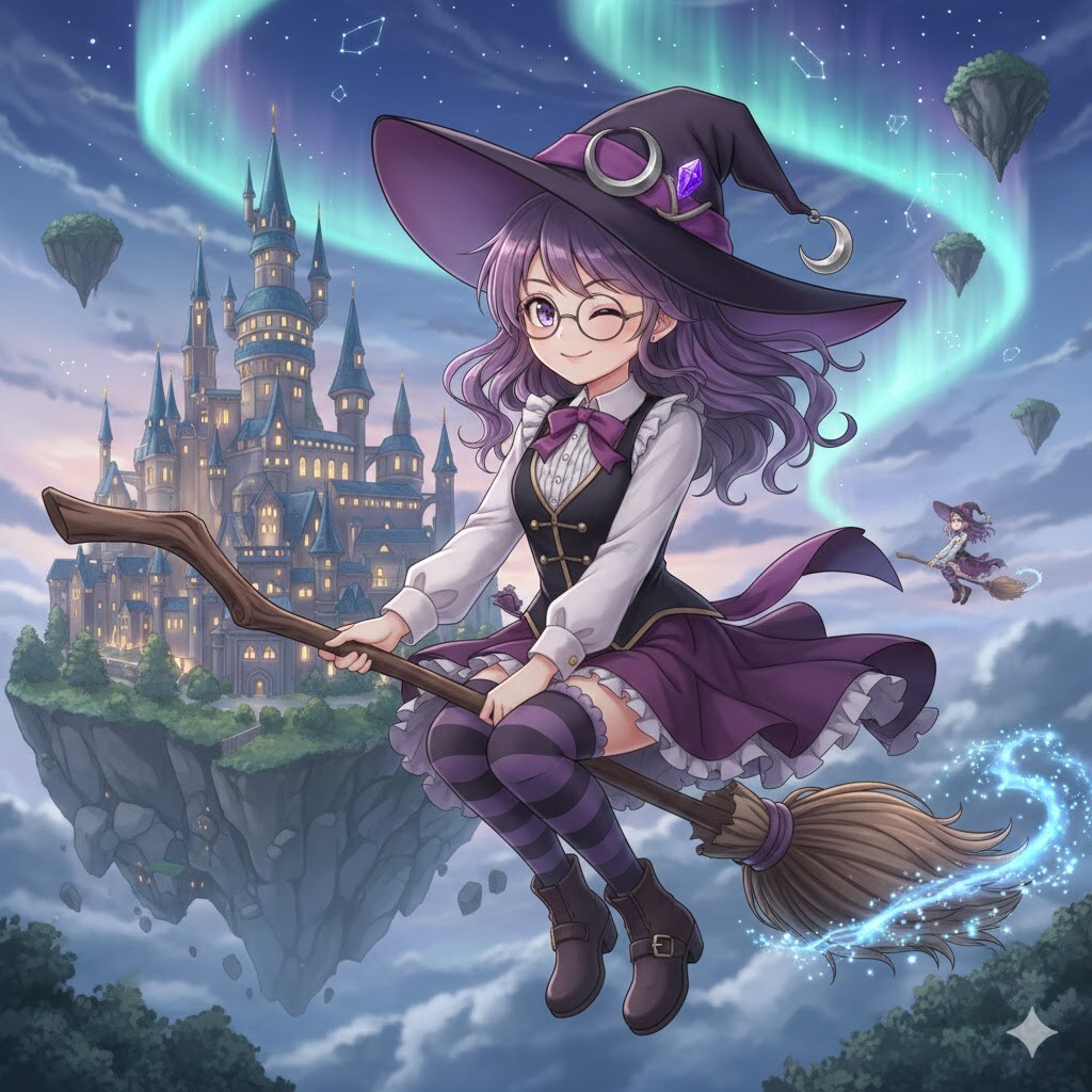 眼鏡魔法使いちゃんの旅