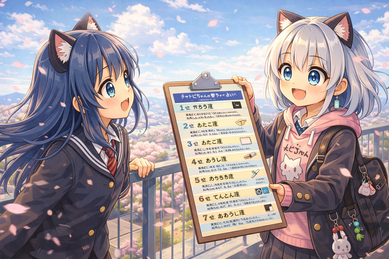 チャトピちゃん占い(03/11) | の人気AIイラスト・グラビア