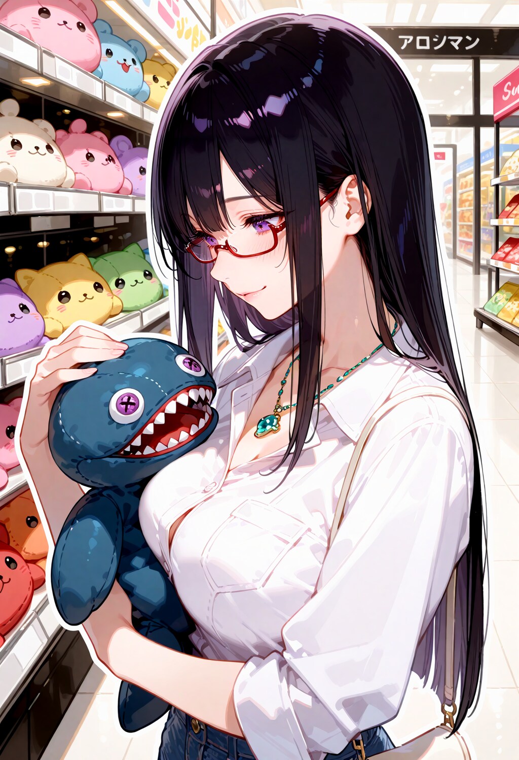 お出かけ真面目ちゃん。