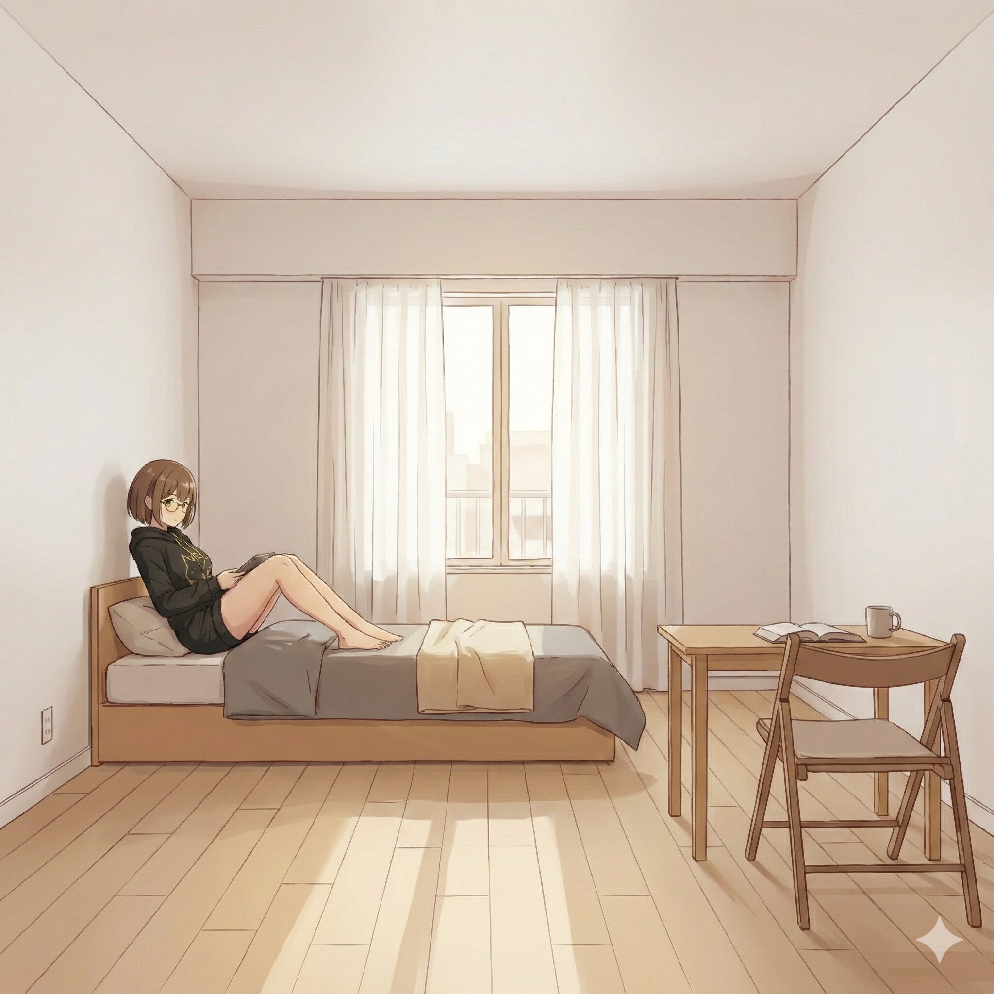 ミニマリストの部屋 | の人気AIイラスト・グラビア