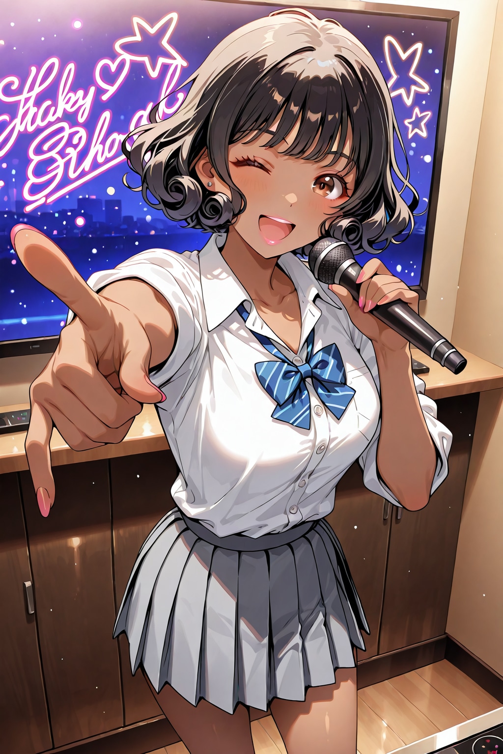 ハーレム学園１６　ディルちゃん | の人気AIイラスト・グラビア