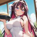 い、いらっしゃいませー！（AZKi） 5枚目