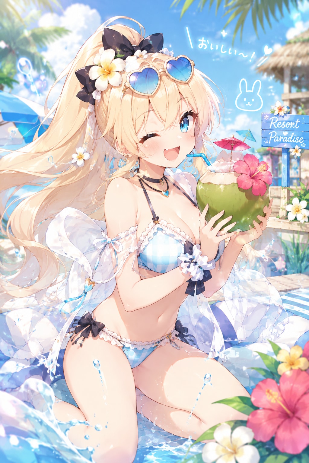 おいしい夏、いただきますっ！🥥🌺