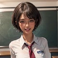 日焼け女子高生 4枚目