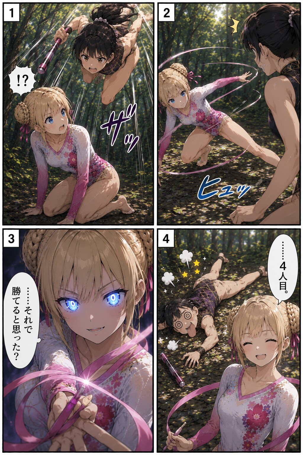 模擬戦続き