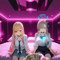塩対応援交ギャル二人 6枚目