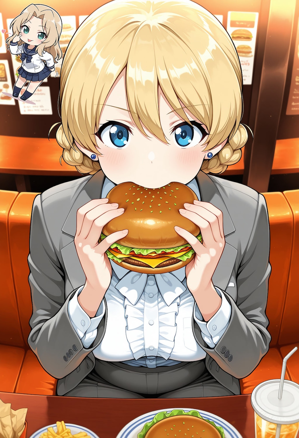 上司、暴飲暴食する