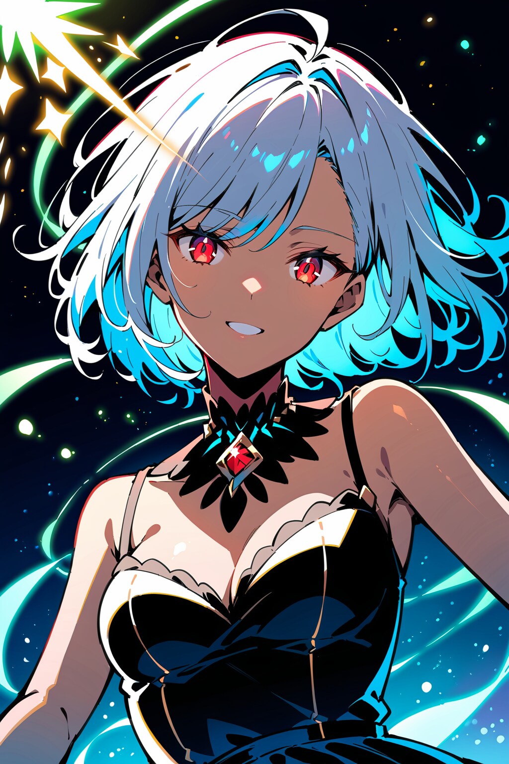 星空と女の子　その６