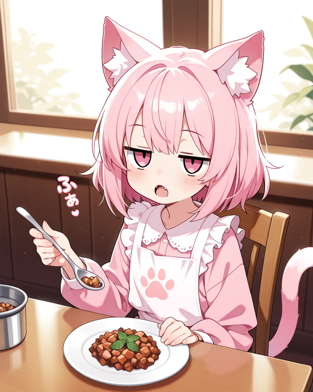 おい作者、もっとマシなメシはにゃいのか？