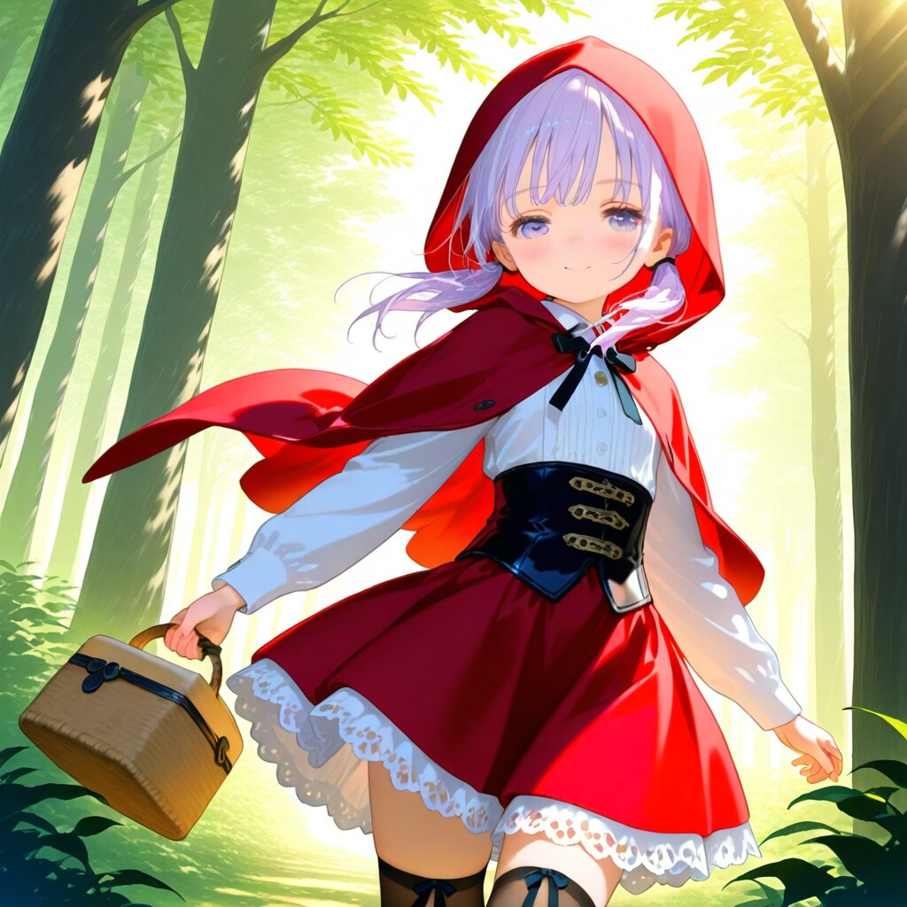 赤ずきんちゃん | の人気AIイラスト・グラビア