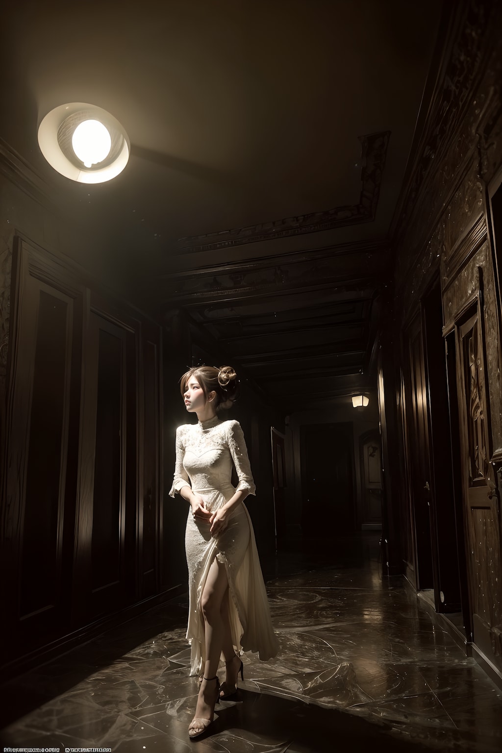 Luxury and creepy mansion - First Half