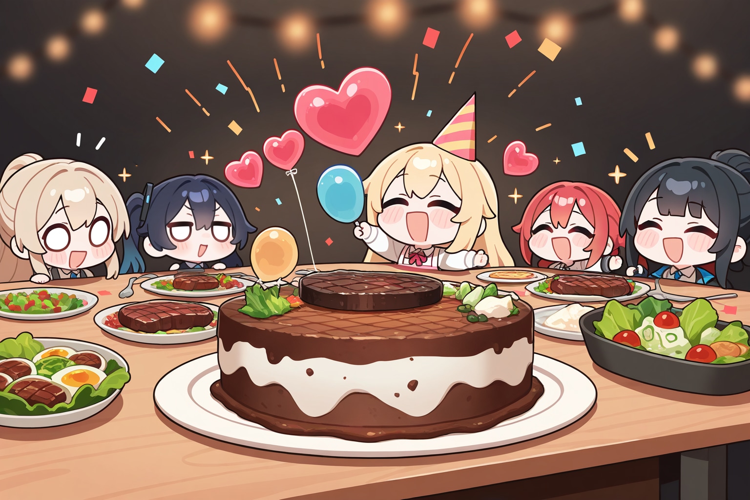 パーティだ！ | の人気AIイラスト・グラビア