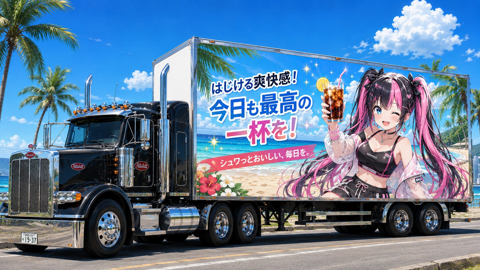 はじける爽快感
