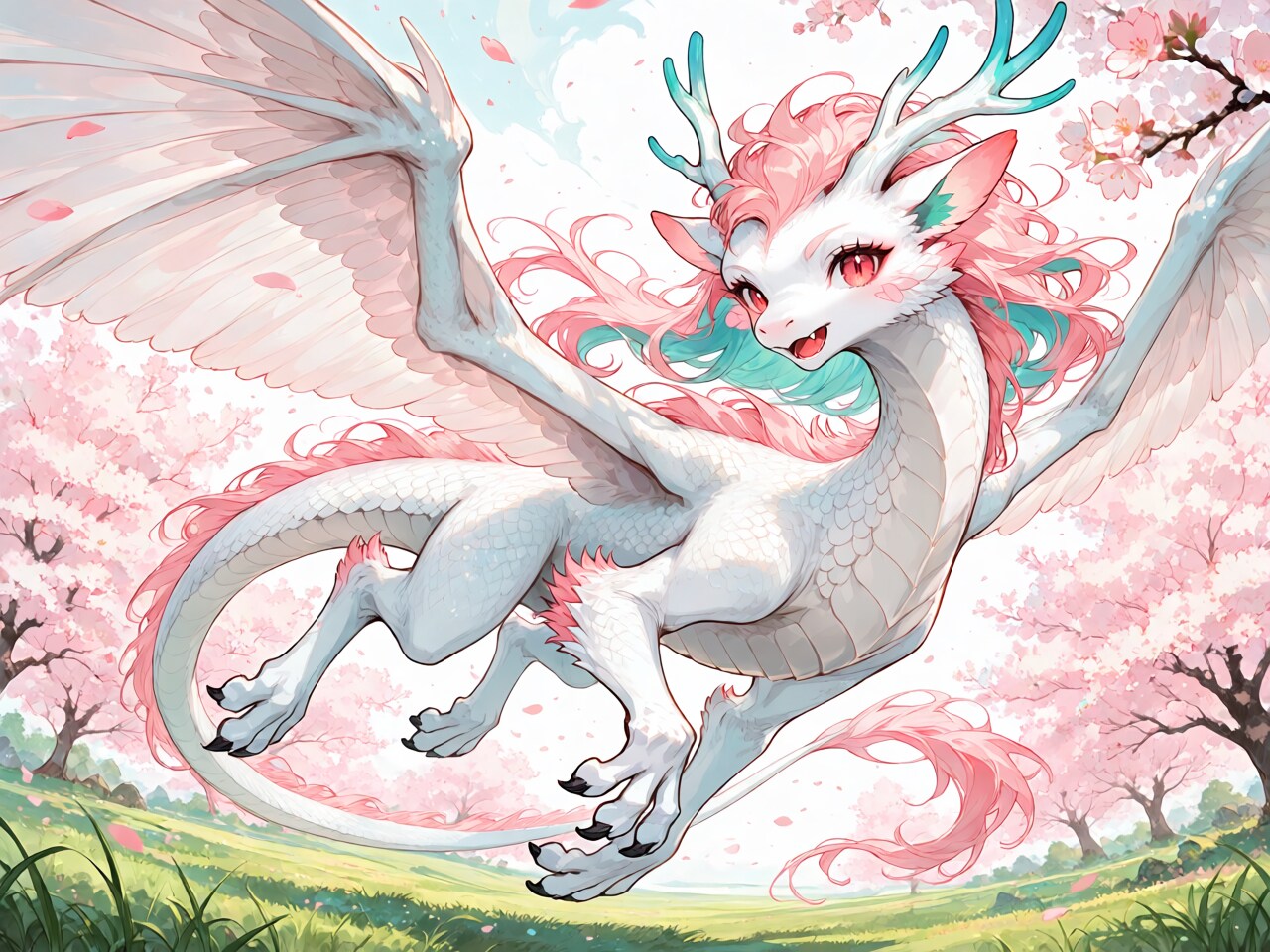 桜色をなびかせて | の人気AIイラスト・グラビア