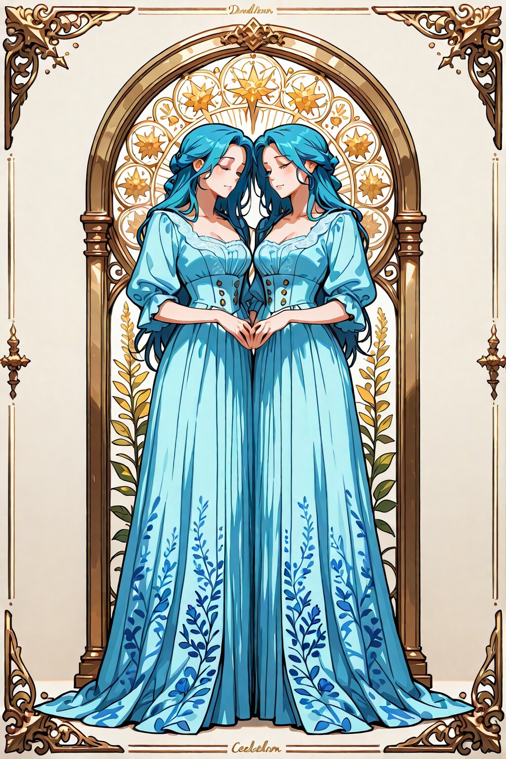 Twin👯‍♀️Sisters | の人気AIイラスト・グラビア