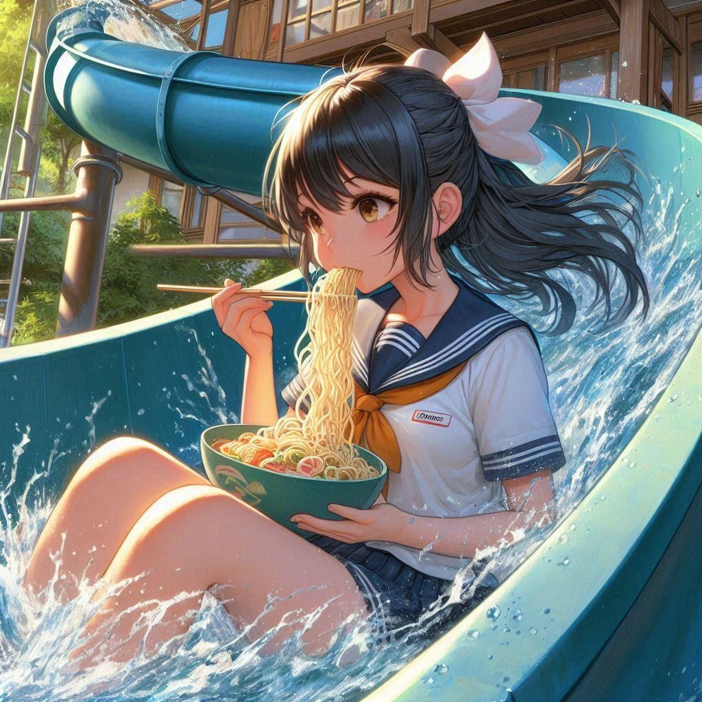 とびだせ！流しそうめん村