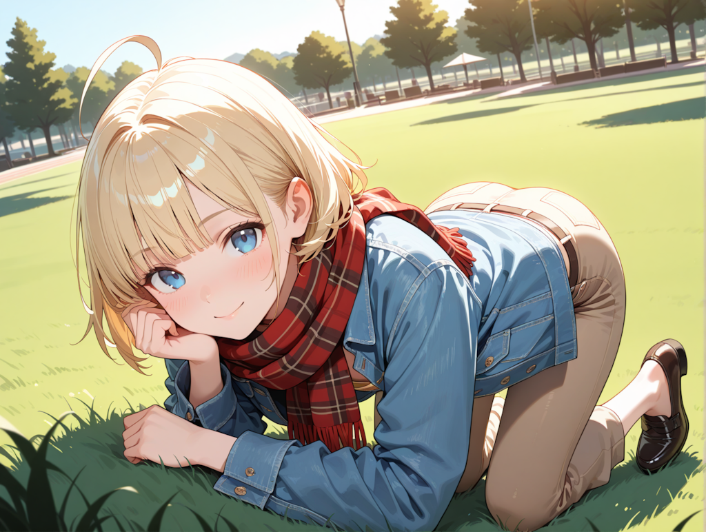 秋風コーデ＃１_魔法娘３