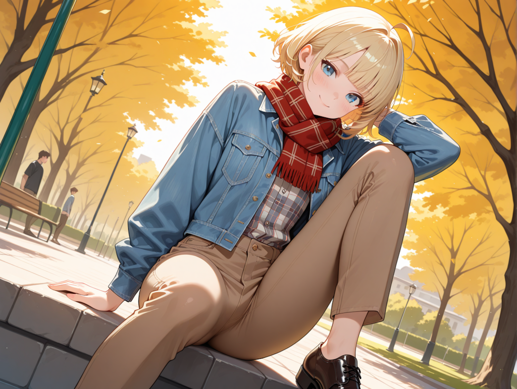 秋風コーデ＃１_魔法娘３