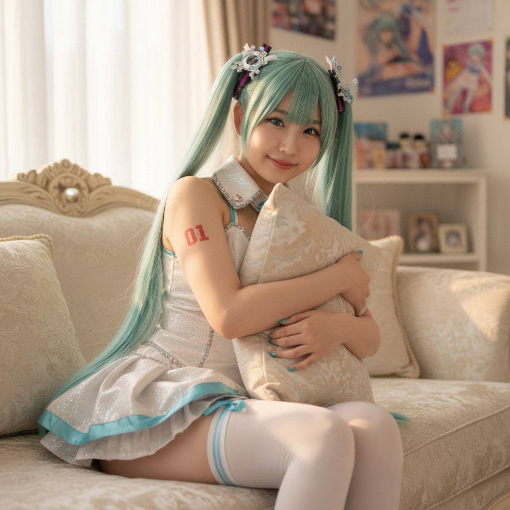 みどツイさん。まくらの日