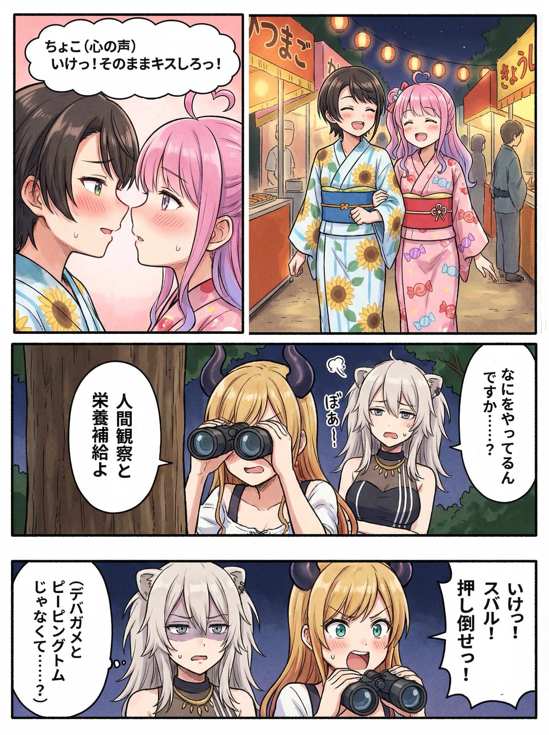 夏祭りの裏側