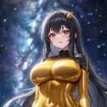銀河の金色ボディスーツ 3枚目