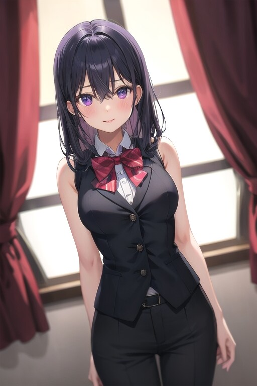 かっこかわいいタキシード美少女