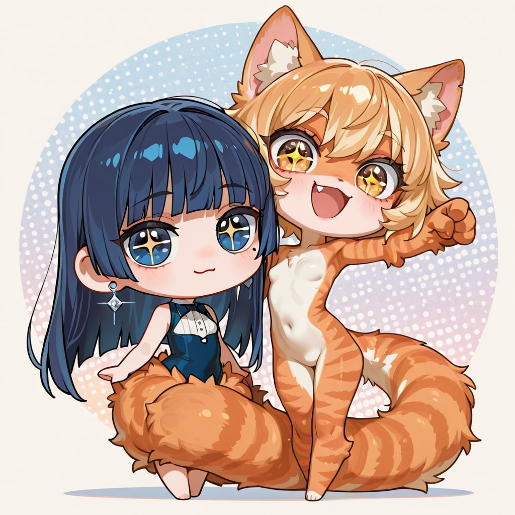 あいときなこのモフモフ大密着！