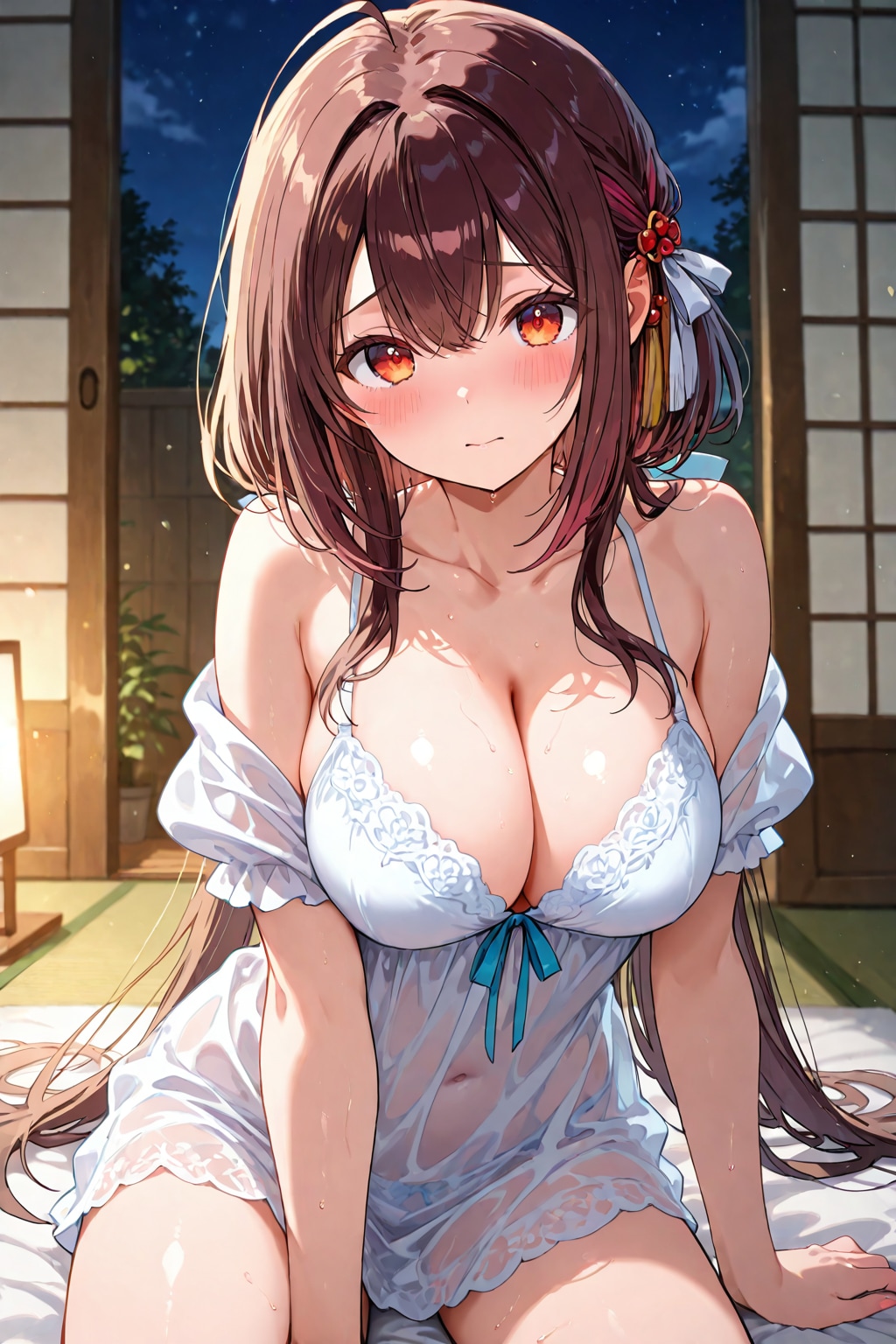 寝苦しい夏の夜